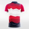 Submarine Volcano - Customized Men's Sublimated Soccer Jersey - customjerseykit