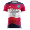 Submarine Volcano - Customized Men's Sublimated Soccer Jersey - customjerseykit