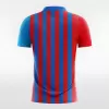 Catalonia 2 - Customized Men's Sublimated Soccer Jersey - customjerseykit
