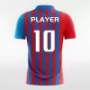 Catalonia 2 - Customized Men's Sublimated Soccer Jersey - customjerseykit