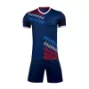 Diseñar Camisetas de Fútbol Rombo Azul - customjerseykit