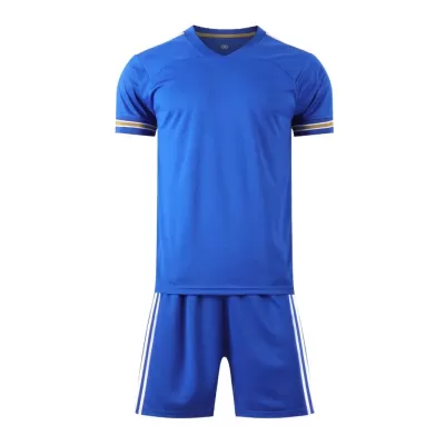 Diseñar Camisetas de Fútbol Minimalista Azul - customjerseykit