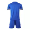 Diseñar Camisetas de Fútbol Minimalista Azul - customjerseykit