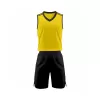 Diseñar Camisetas Baloncesto Zeta Amarillo - customjerseykit