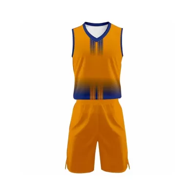 Diseñar Camisetas Baloncesto Cruz Naranja - customjerseykit