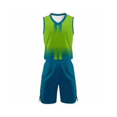 Diseñar Camisetas Baloncesto Cruz Verde - customjerseykit