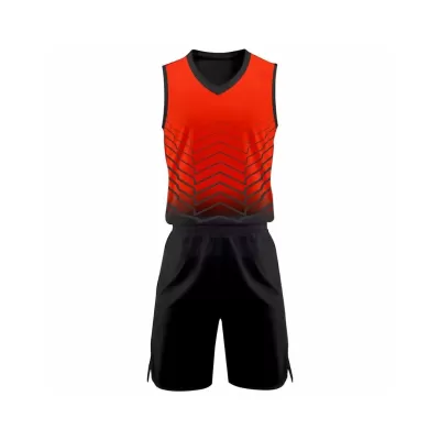 Diseñar Camisetas Baloncesto Net Rojo - customjerseykit