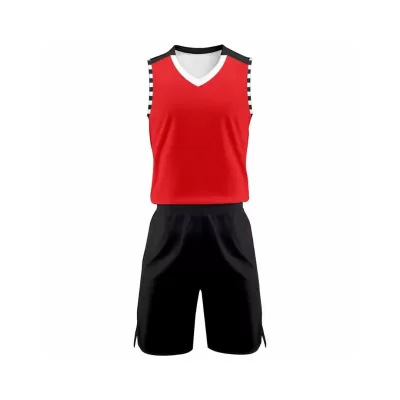 Diseñar Camisetas Baloncesto Fuma Rojo - customjerseykit