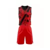 Diseñar Camisetas Baloncesto Beth Rojo - customjerseykit