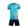 Diseñar Camisetas de Fútbol Hiraki Celeste - customjerseykit