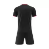 Diseñar Camisetas de Fútbol Gaia Negro - customjerseykit