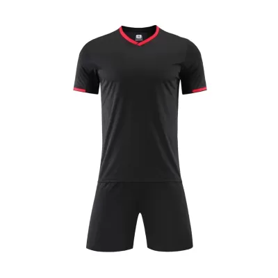 Diseñar Camisetas de Fútbol Gaia Negro - customjerseykit