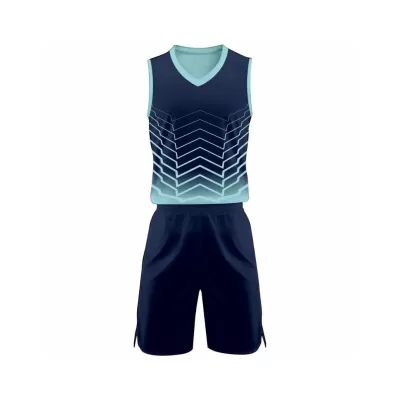 Diseñar Camisetas Baloncesto Net Azul - customjerseykit